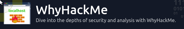 TryHackMe: WhyHackMe?