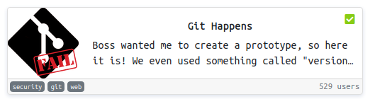 Tryhackme Git Happens